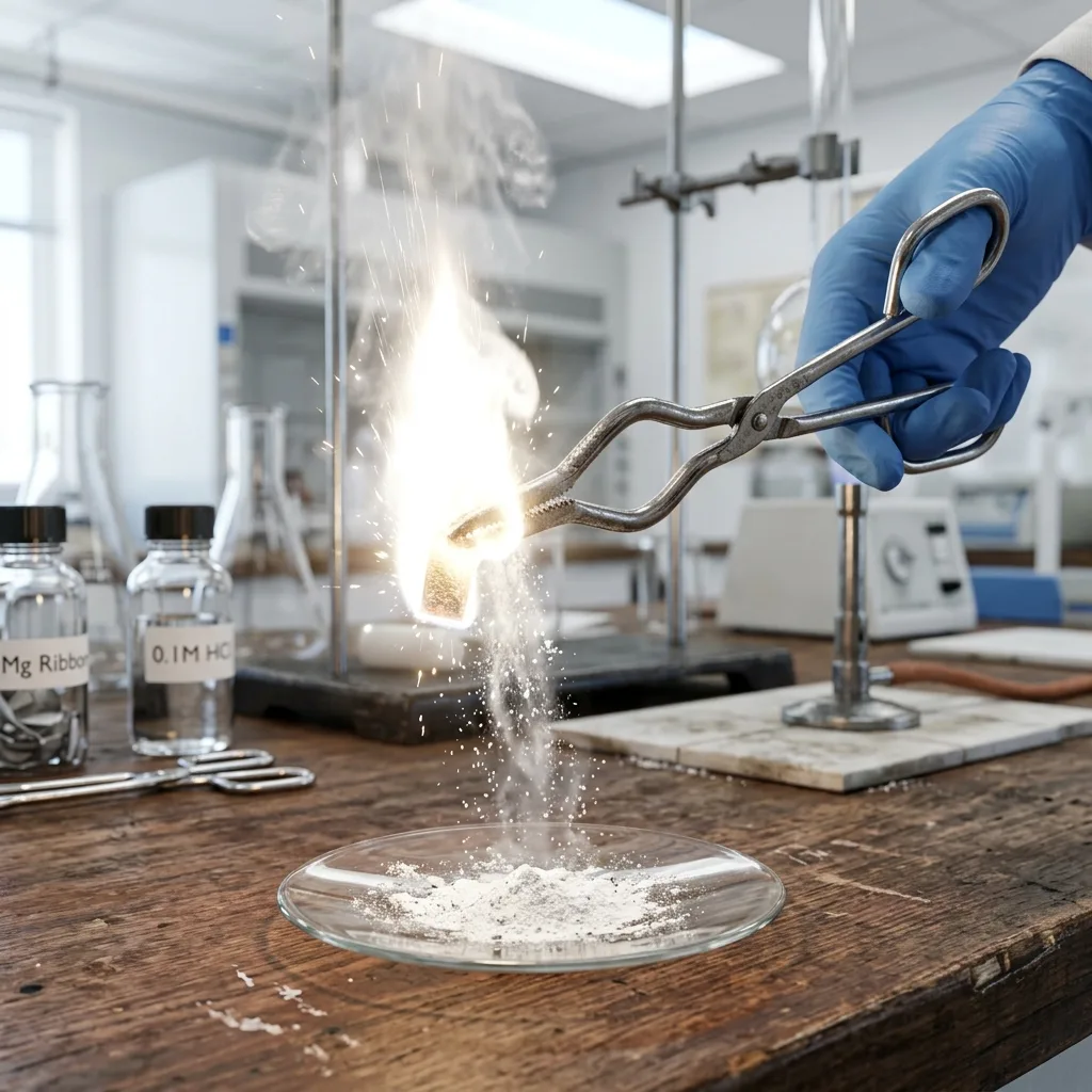 Burning of Magnesium Ribbon