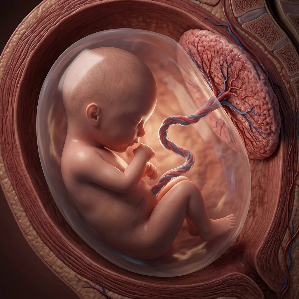 3D Fetal Development Render
