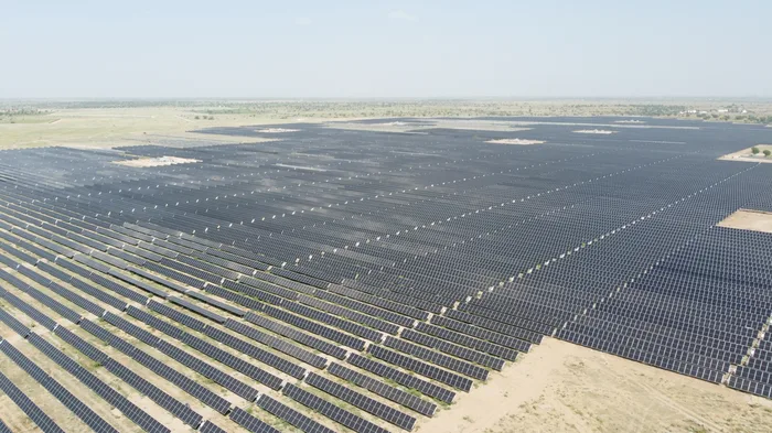 Solar farm in Thar Desert